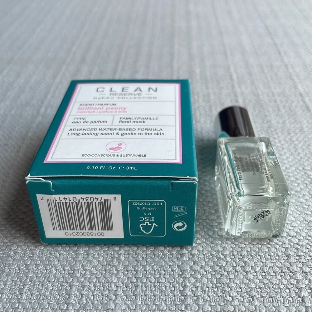 CLEAN RESERVE H2Eau - Brilliant Peony mini rollerball